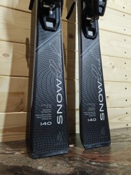 LYŽE ELAN SNOW BLACK 140CM --MODEL 2026--